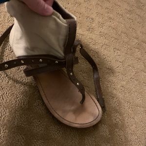 Steve Madden fabric sandal